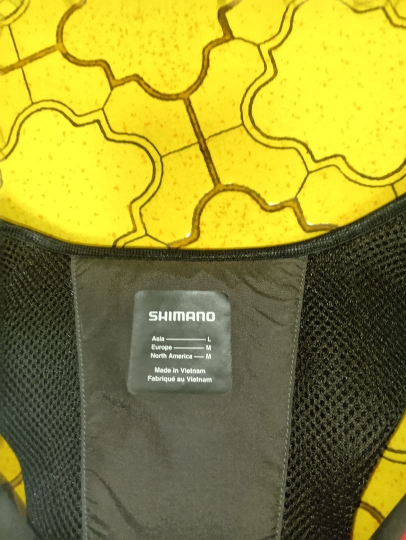 SHIMANO FIREBLOODのLサイズフィッシングベスト