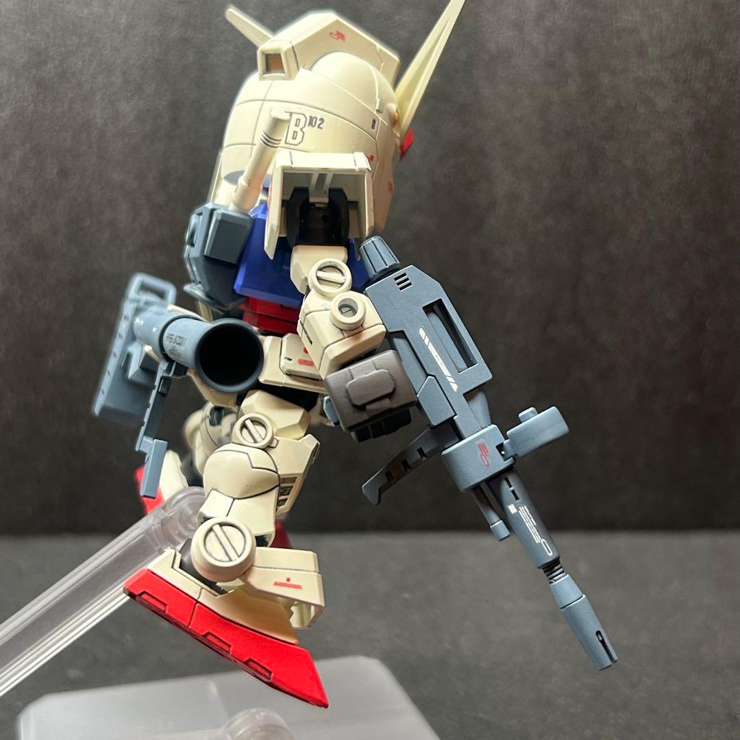 SDガンダム クロスシルエット　RX-78ガンダム　シャア専用ザク　2点