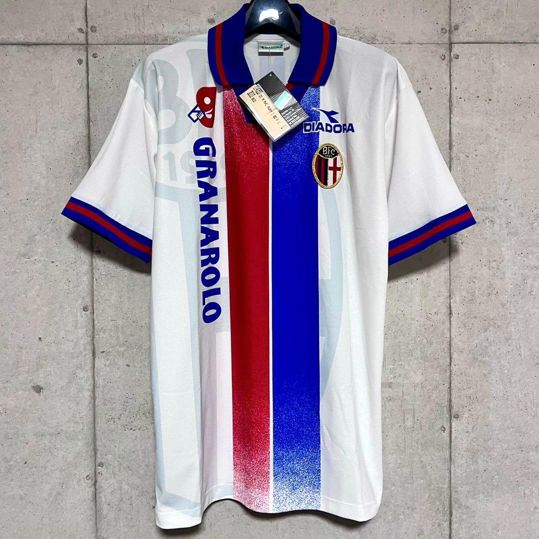 【新品/タグ付き】98/99 ボローニャFC ♯10 シニョーリ【L】アウェイ
