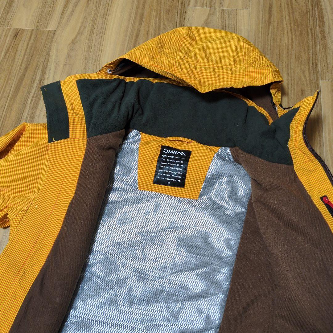 Daiwa レディース　防寒フィッシングスーツレインマックス Mサイズ オレンジ
