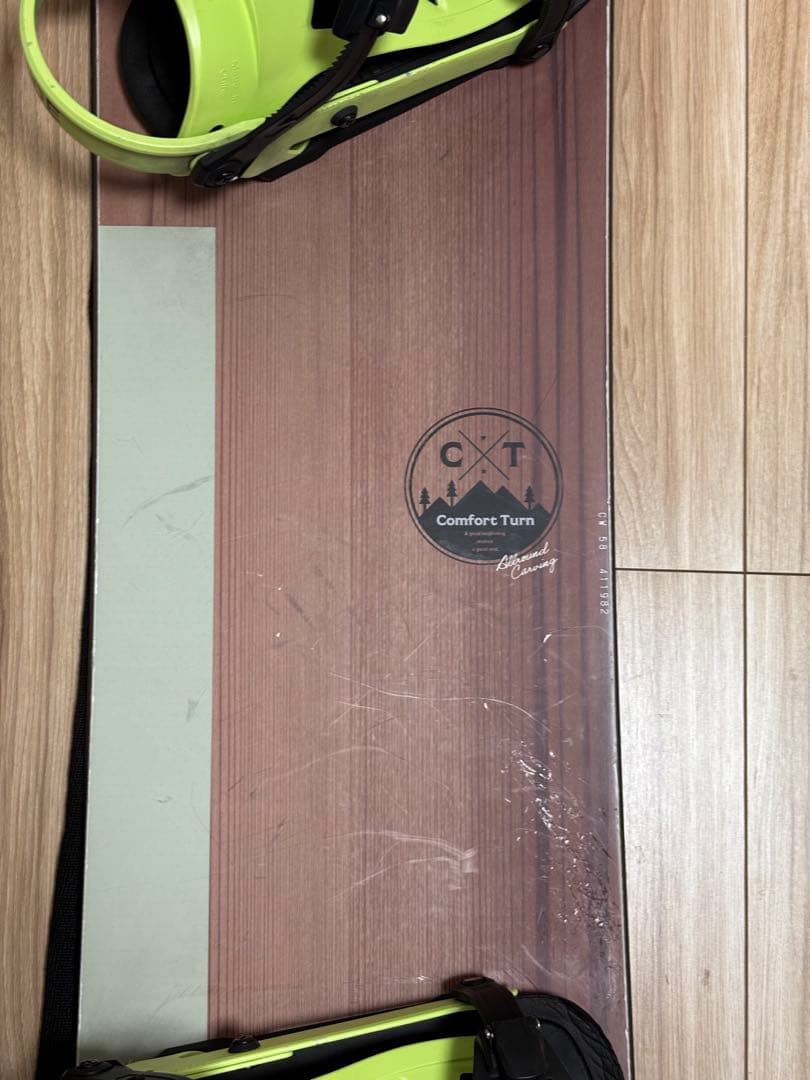 OGASAKA スノーボード ビンディング付き