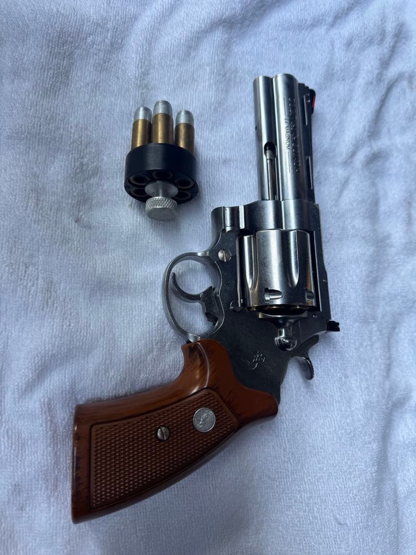 マルシン コルトアナコンダ シルバー 4inchモデル 8mmモデル