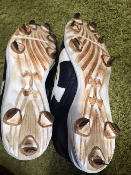 アンダーアーマー　スパイク　オリックスバファローズ金子千尋　実使用直筆サイン入り