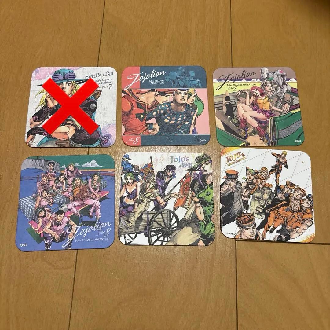ジョジョの奇妙な冒険　コースターセット