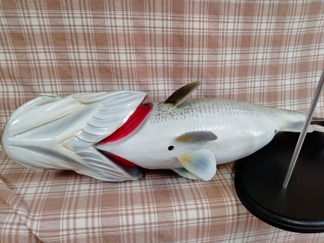 ハンドメイド　62cmブラックバス 魚模型　釣り　フィギュア　レプリカ　置物