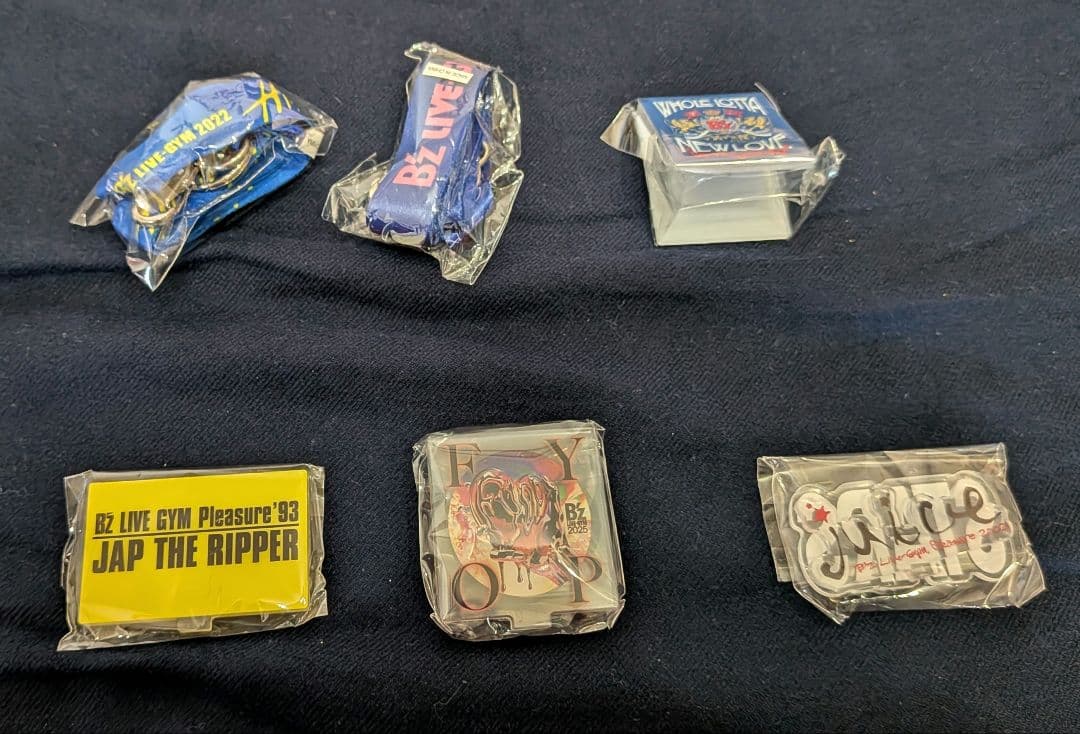 B'z グッズ LIVE−GYM ガチャ17点