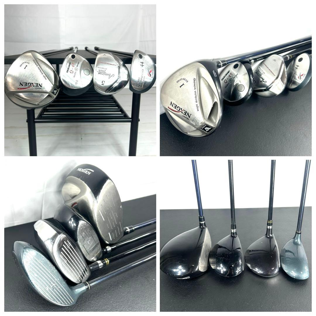 本格派 メンズゴルフクラブ 14本 フルセット ゴルフセット 豪華 お試しセット