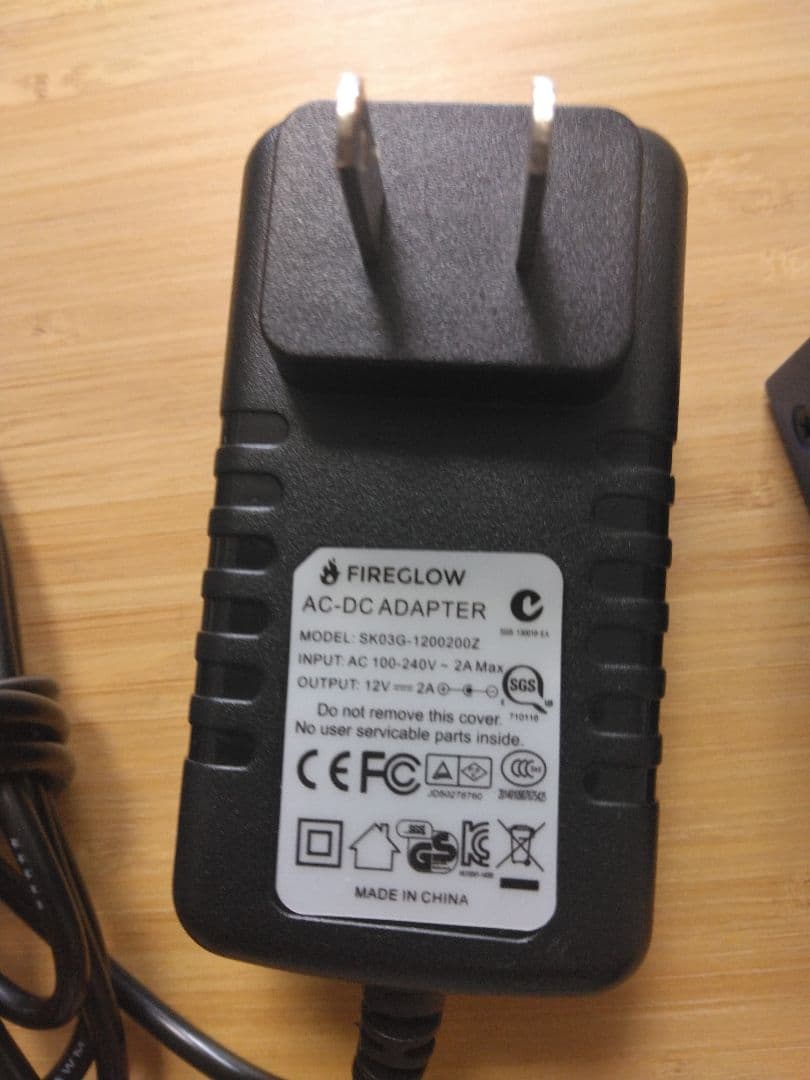 FIRE GLOW PPS-01 DCパワーサプライ