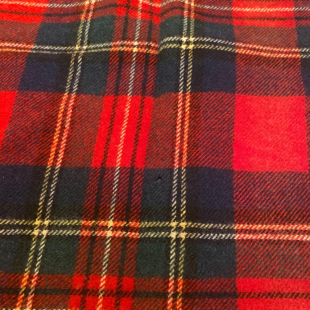 未使用　USA製　ペンドルトン　Pendleton チェック柄 ラグ