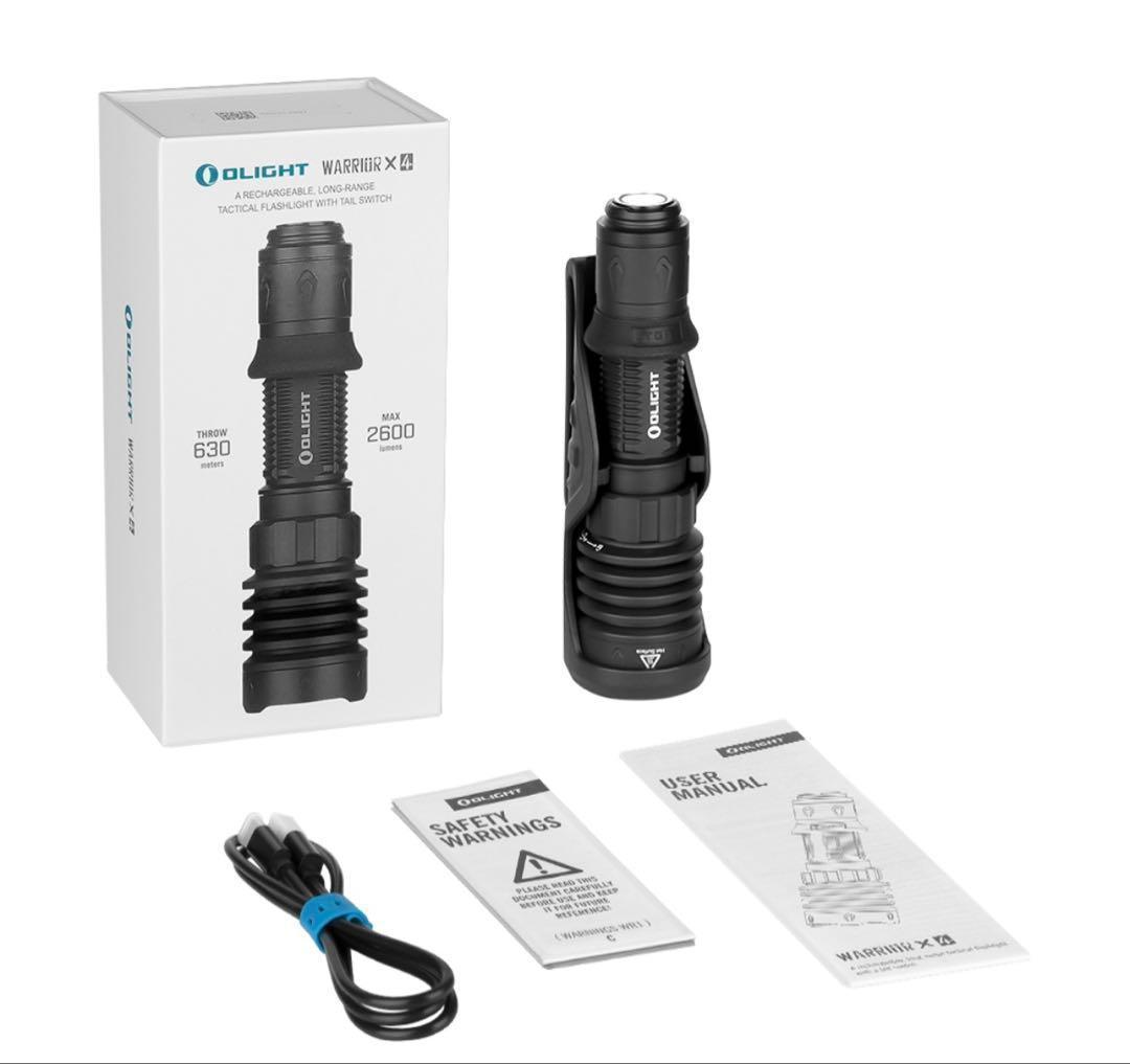 Warrior X 4 ウォーリア　オーライト olight 懐中電灯　強力