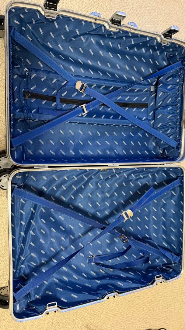 RIMOWAリモワ シルバーインテグラル スーツケース 約72cm x約44cm