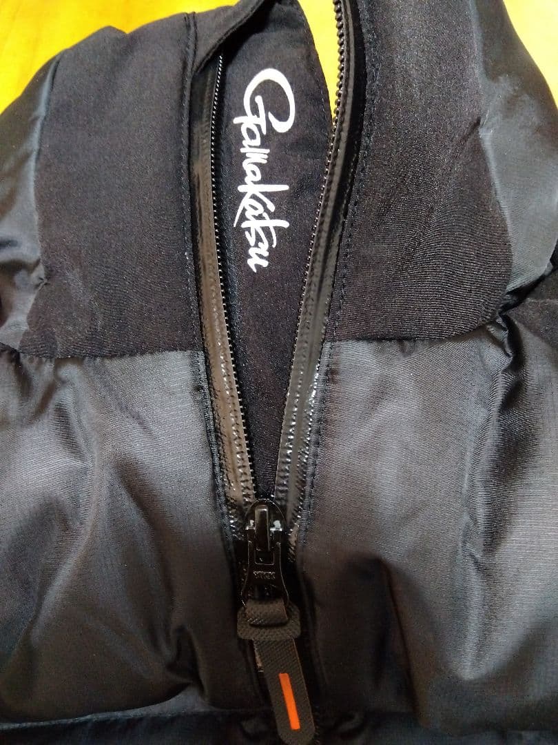 がまかつ ダウンジャケット フィッシングウエアー 防寒着 L ブラック