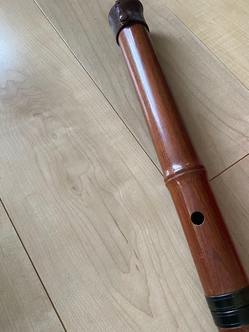 木製の5穴　 尺八
