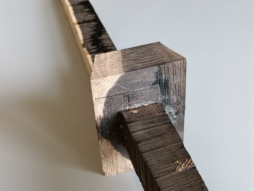 希少 沖縄三線用 棹材 沖縄本島今帰仁産黒木原木令和6年7月木取り済 その2