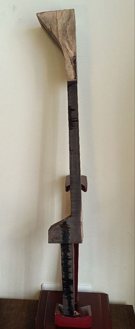 希少 沖縄三線用 棹材 沖縄本島今帰仁産黒木原木令和6年7月木取り済 その2