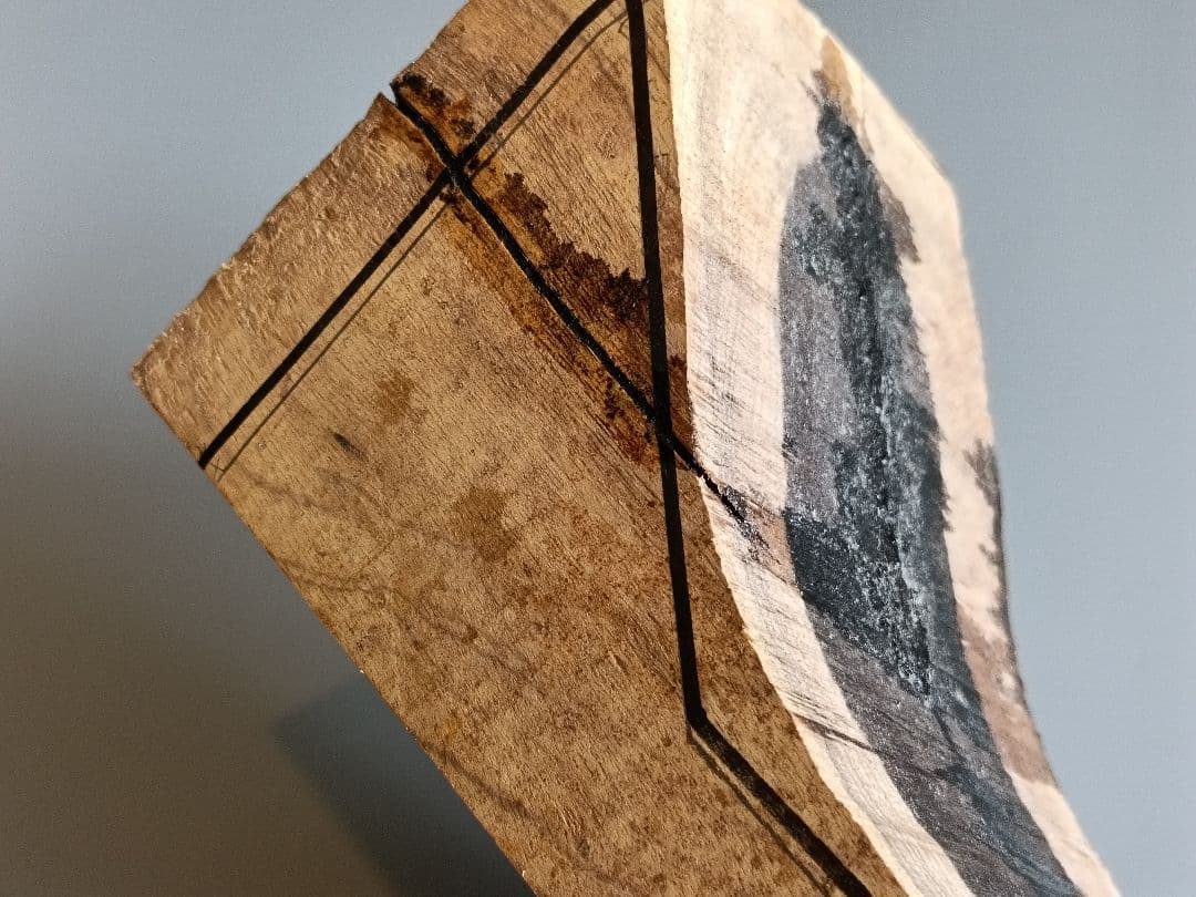 希少 沖縄三線用 棹材 沖縄本島今帰仁産黒木原木令和6年7月木取り済 その2