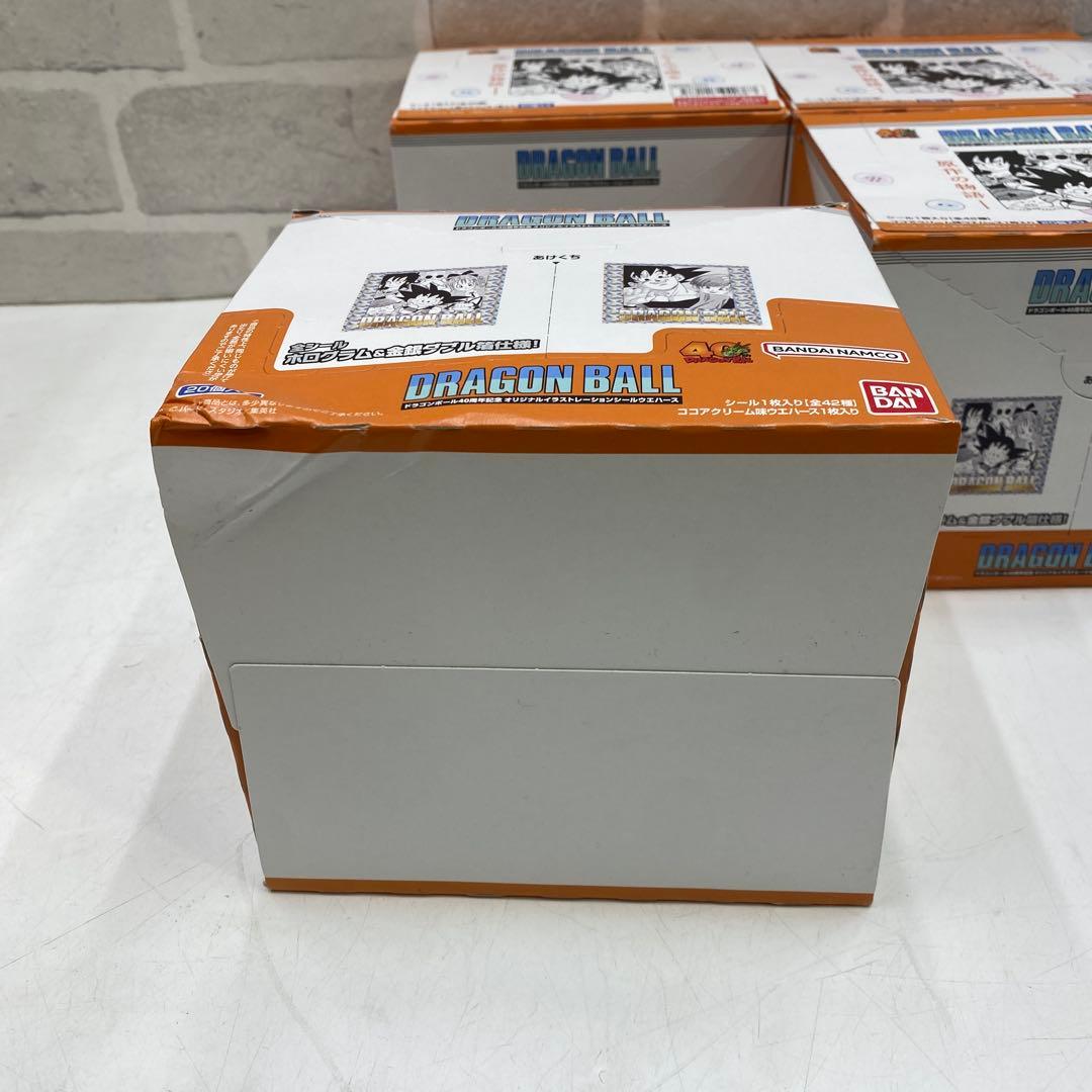 未開封 ドラゴンボール40周年 シールウエハース 20個 4個セット