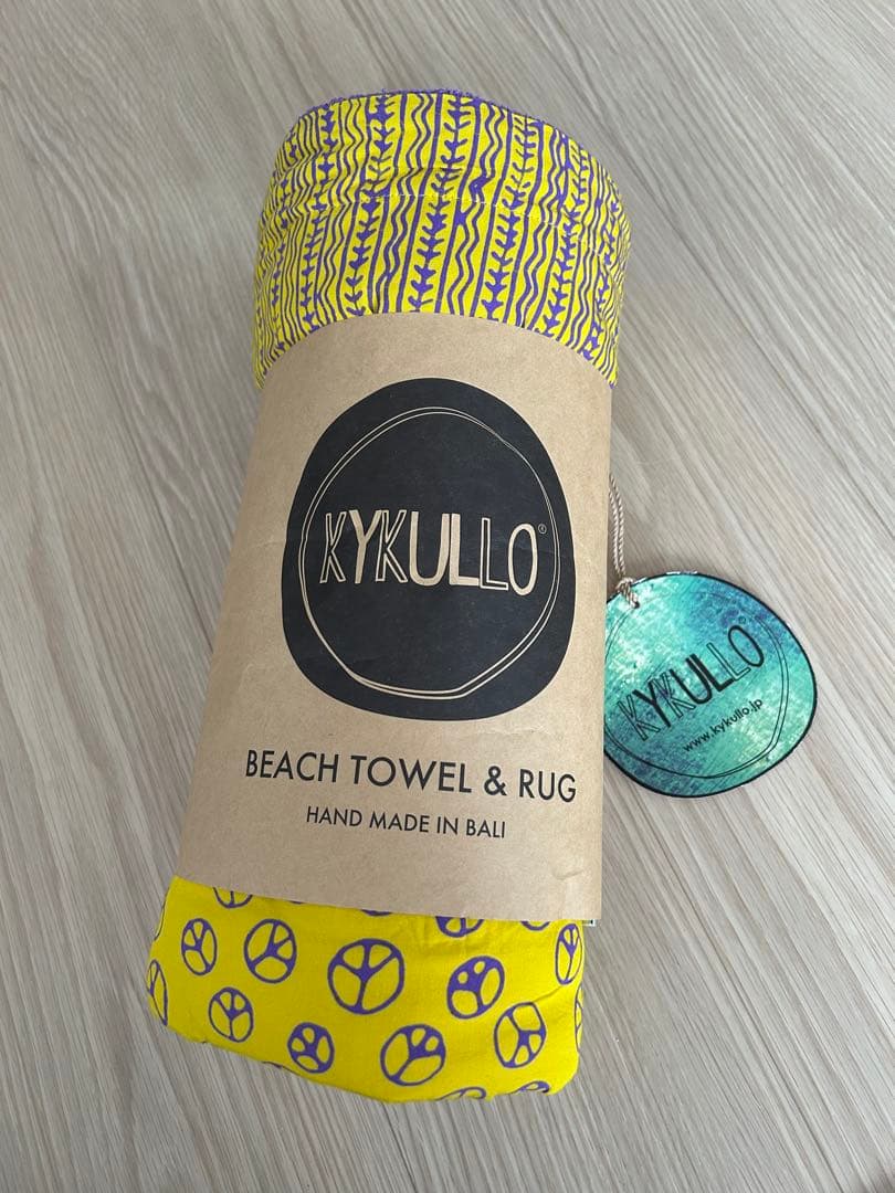 キクロ KYKULLO 大判ビーチタオル