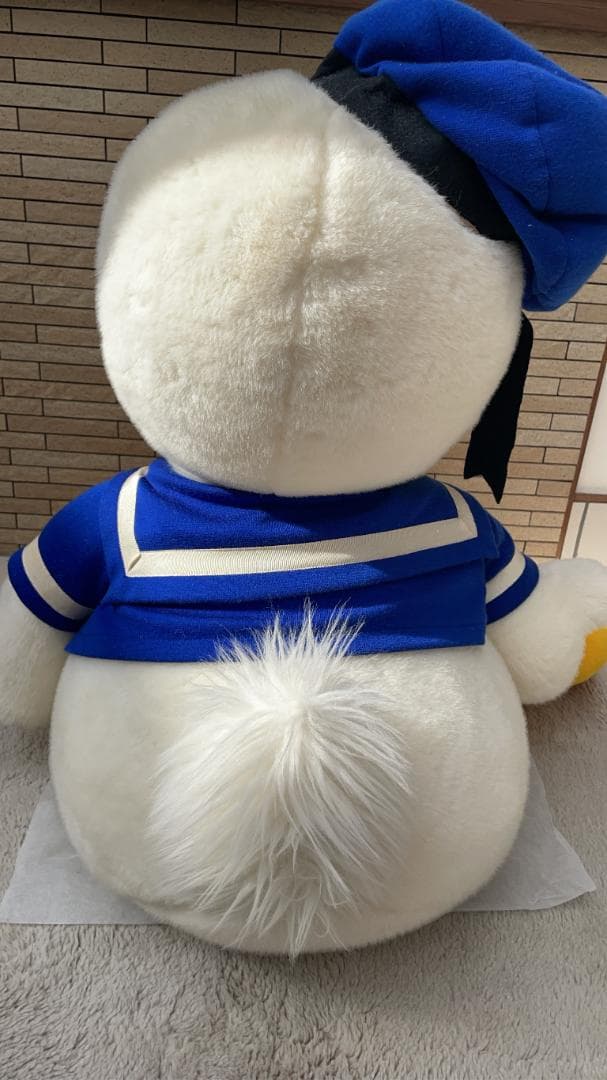 美品 ドナルドダック 超超特大ぬいぐるみ TDL Donald Duck