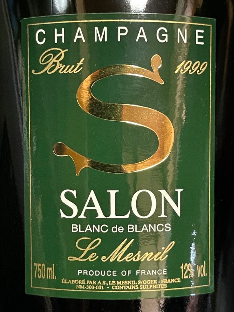 SALON サロン ブラン ド ブラン 1999年 シャンパン 箱付き