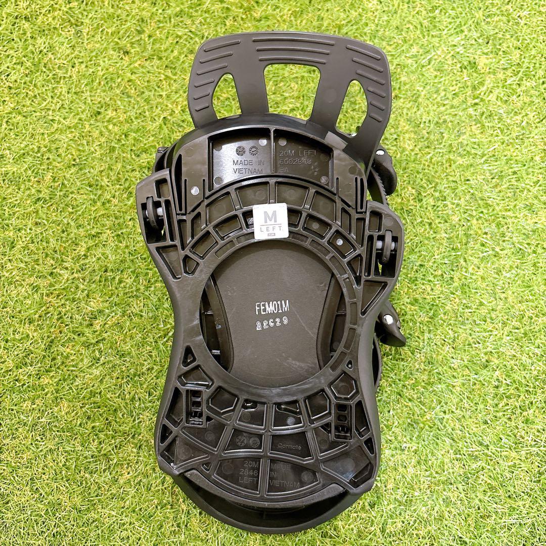 美品 FLUX EM ビンディング Mサイズ フラックス バインディング 黒