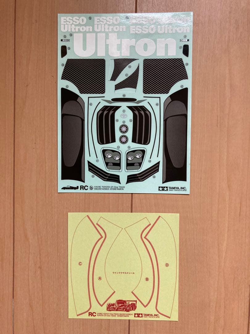 TAMIYA TOYOTA GT-OneTS020 1/10 ボディパーツセット