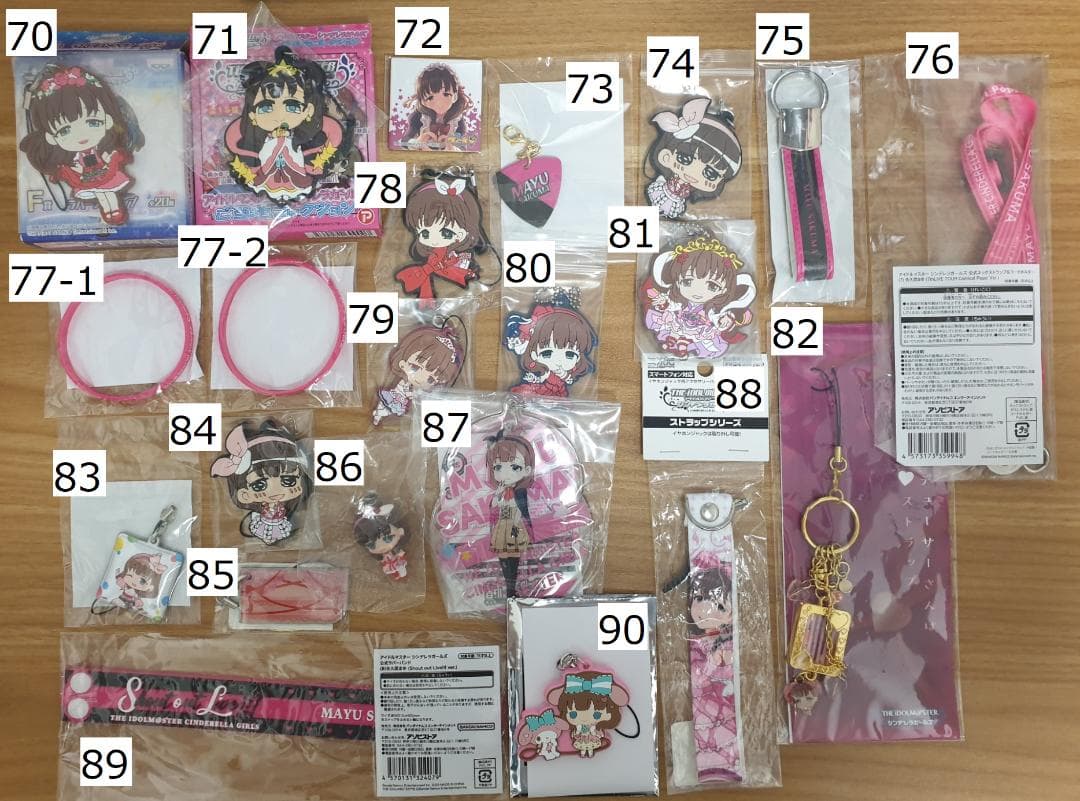 佐久間まゆ バッジ まとめ バラ売り