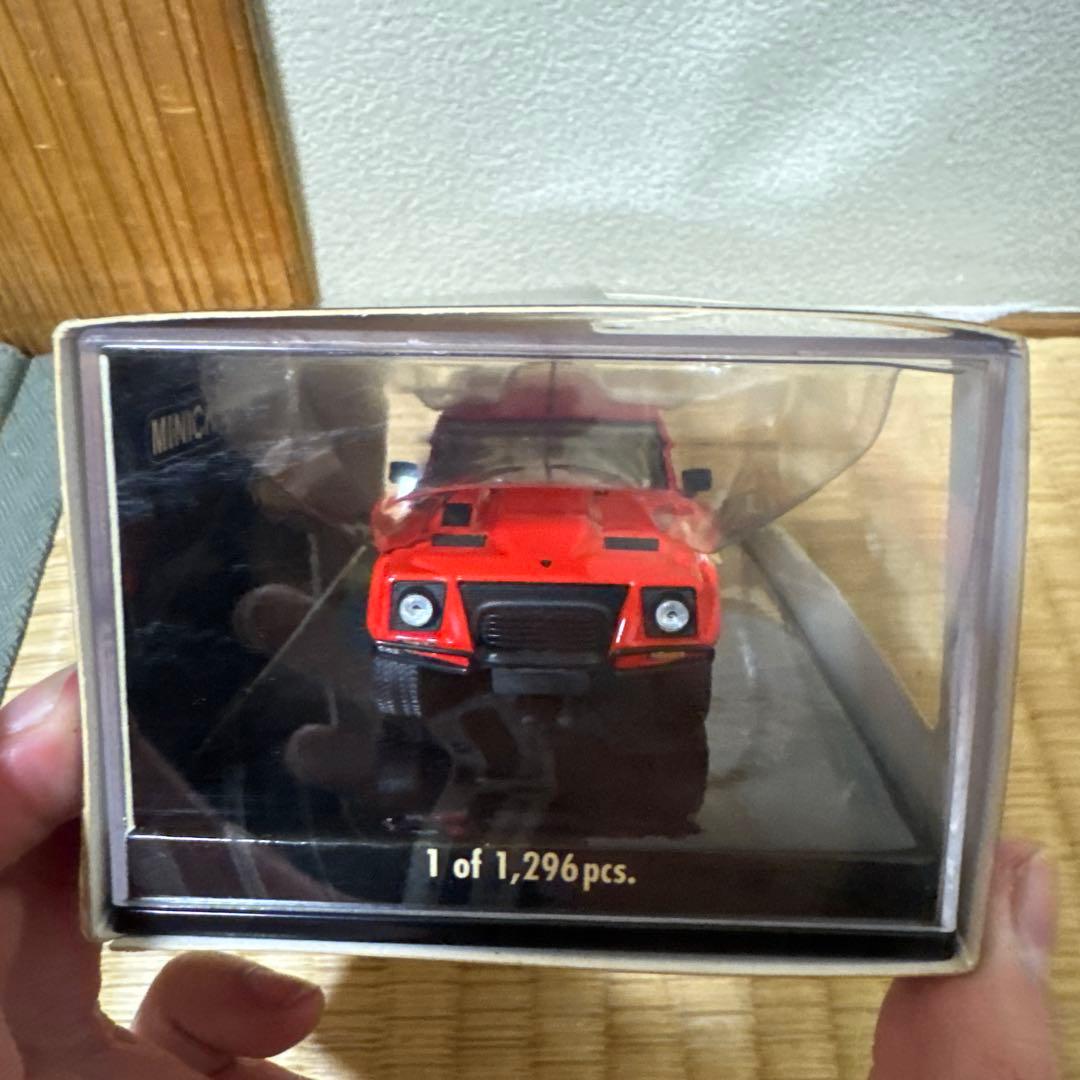 MINICHAMPS LAMBORGHINIレッドミニカー 限定品　1:43