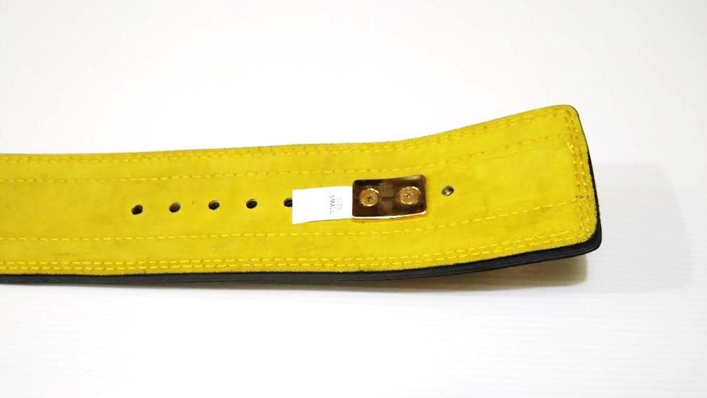 S(GOLD)｜本牛革OEMレバーアクションパワーベルト13mm極厚ハード