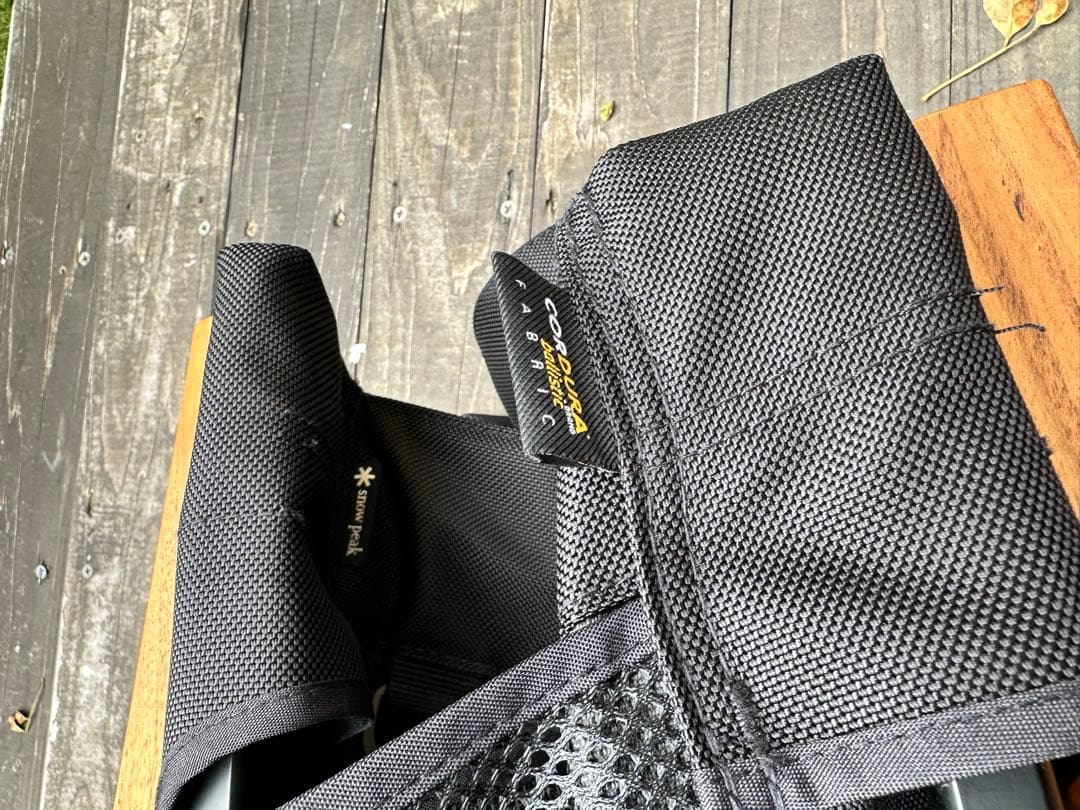 スノーピーク ローチェアショート ブラック　２個セット