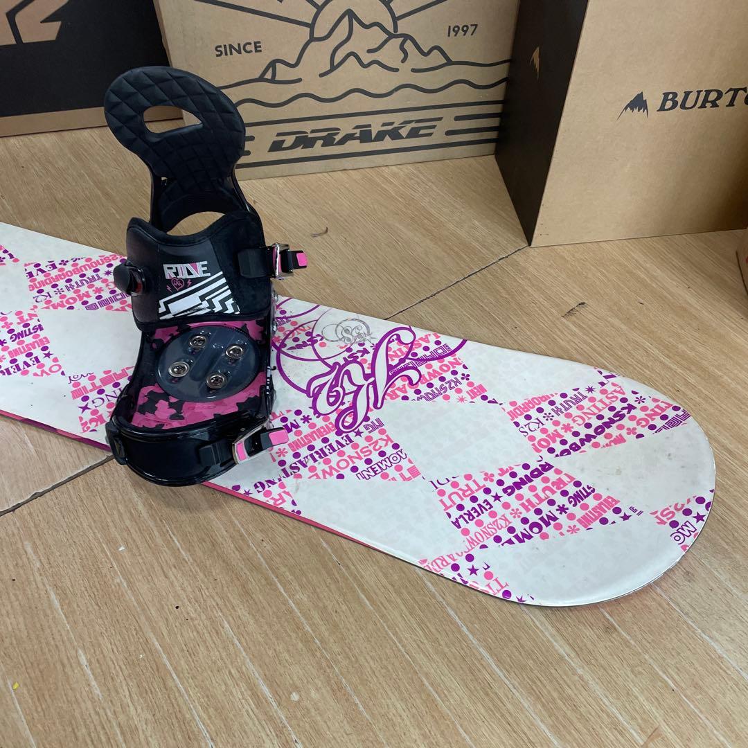 K2×RIDE　希少130代　バイン付　ライド　スノーボードセット