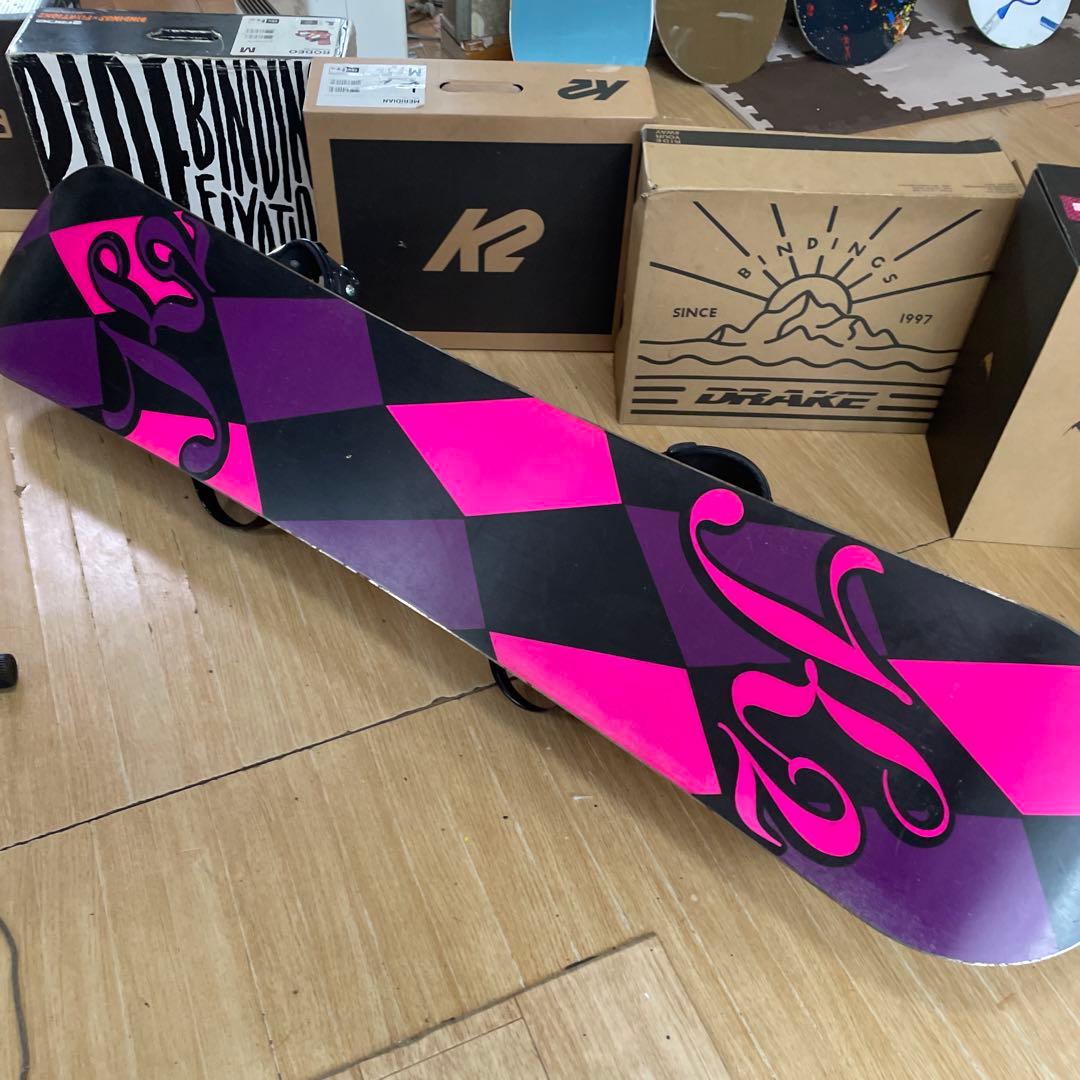 K2×RIDE　希少130代　バイン付　ライド　スノーボードセット