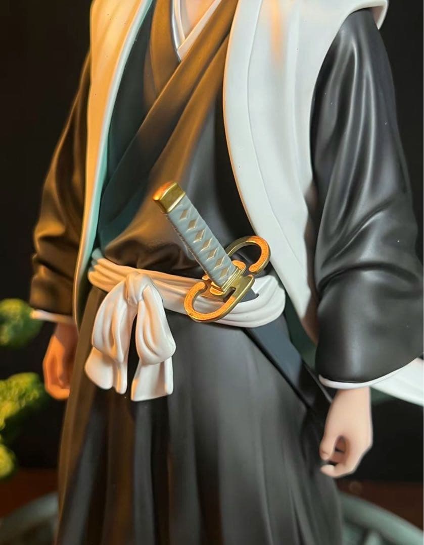 BLEACH 黒衣少年図 市丸ギン ガレージキット ガレキ スタチュー⑧