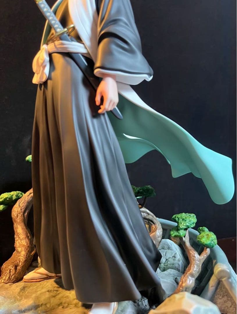 BLEACH 黒衣少年図 市丸ギン ガレージキット ガレキ スタチュー⑧