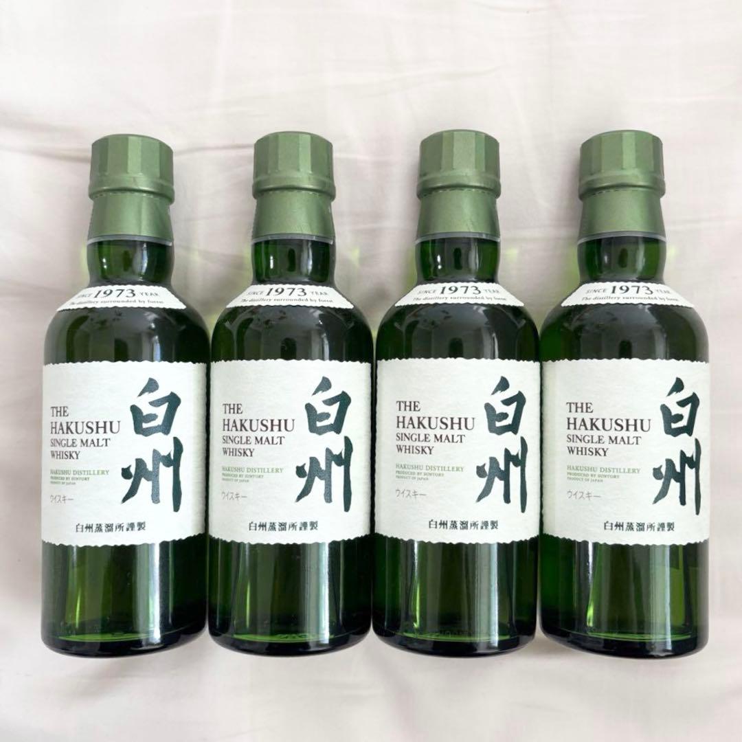 白州ウイスキー 180ml 4本セット