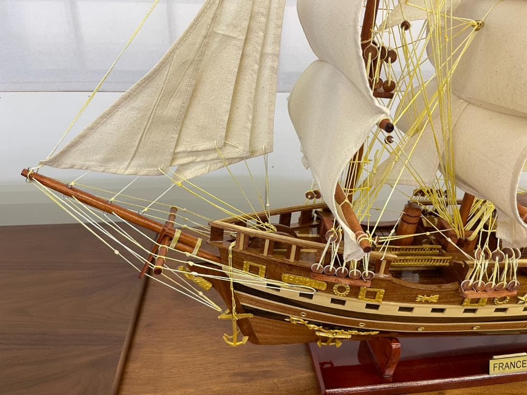 帆船模型　FRANCEⅡ　限定モデル　船　モデルシップ　職人手作り　舟　軍艦