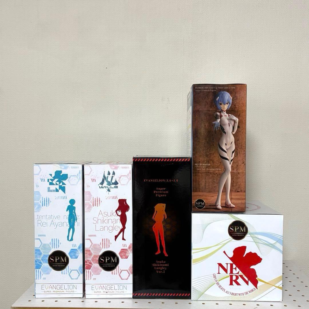エヴァンゲリオン アヤナミレイ アスカ マリ フィギュアまとめ売り
