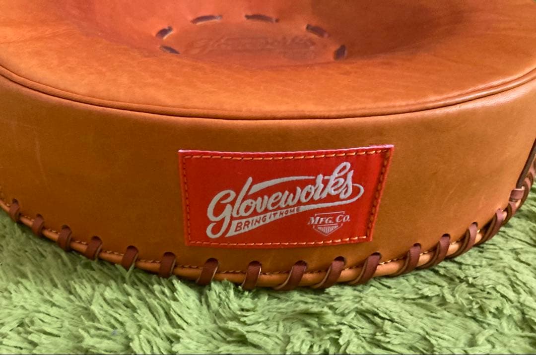 グラブ☆叩き台　型付け☆ハンマー☆セット