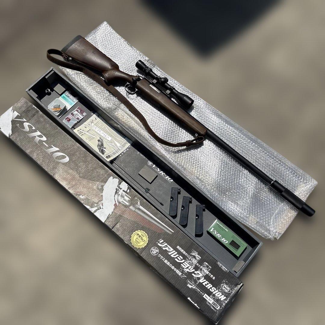 実アタッチメント付属 東京マルイ VSR 10 リアルショックバージョン