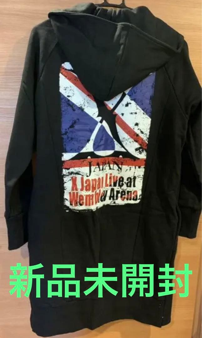 新品未開封●XJAPAN●ロングパーカー●YOSHIKI着用●M