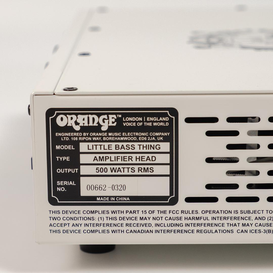 Orange Little Bass Thing ベース用アンプ 中古