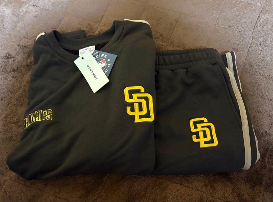 【即発送】パドレス SDロゴ ウェア上下セットアップ