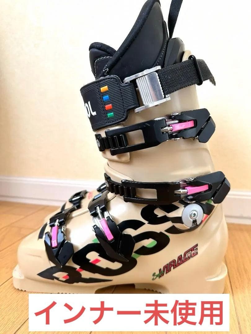 ROSSIGNOL DUAL CORE DEMO ZA+ 25.5cm ベージュ