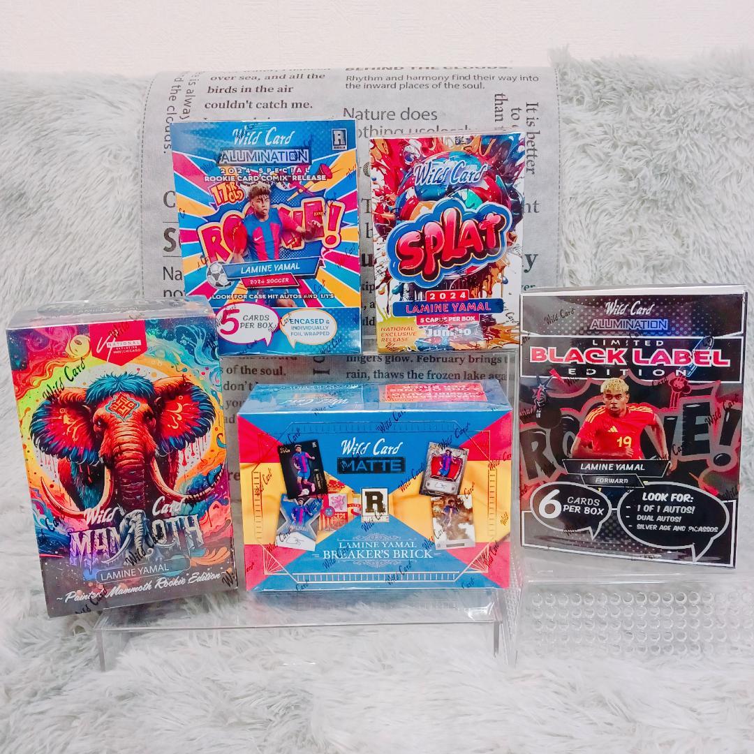 ☆NSCC限定☆ラミンヤマル2024 Wild Card5BOXセット未開封商品