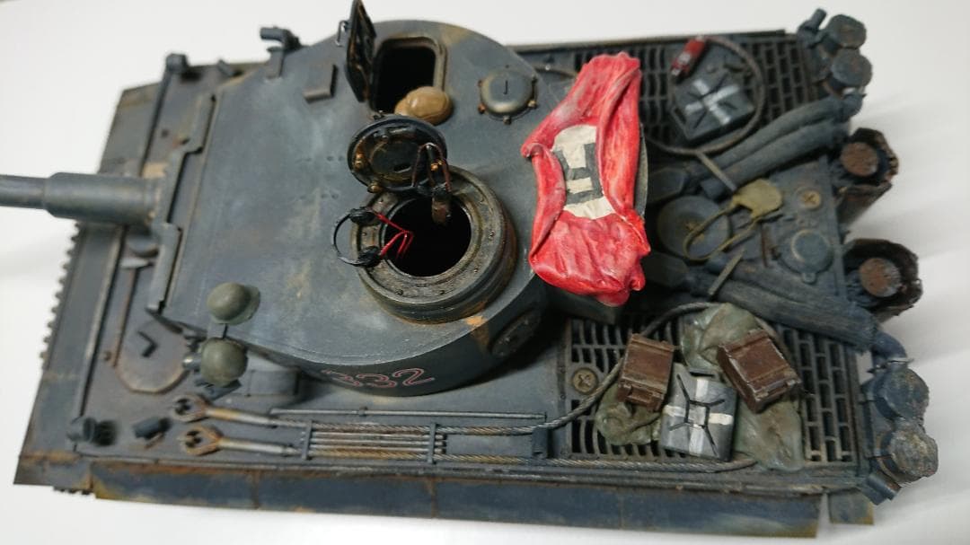 タミヤ  ドイツ重戦車 タイガーⅠ 初期生産型