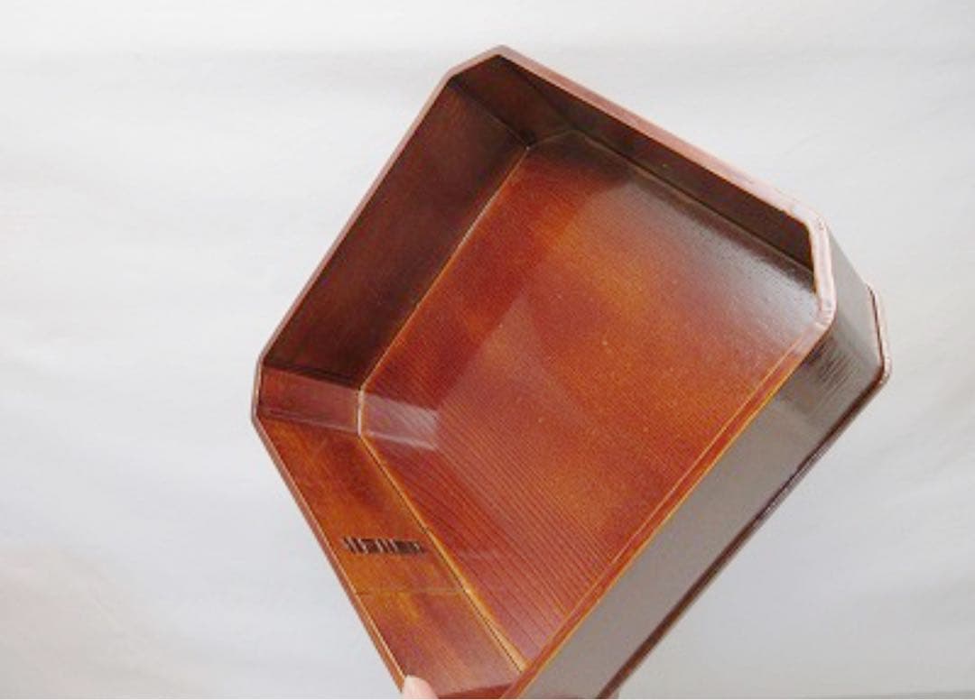 ほぼ未使用 懐石道具 天然木製 大徳寺 弁当 縁高重箱 五客揃 刻印有 紙箱