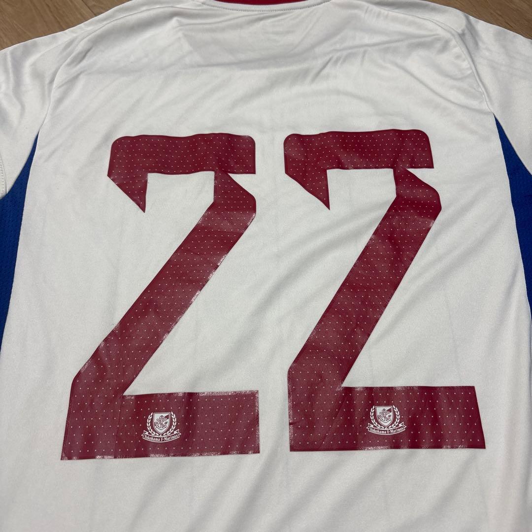 支給　adidas 横浜F・マリノス 22番　ユニ　サイズL