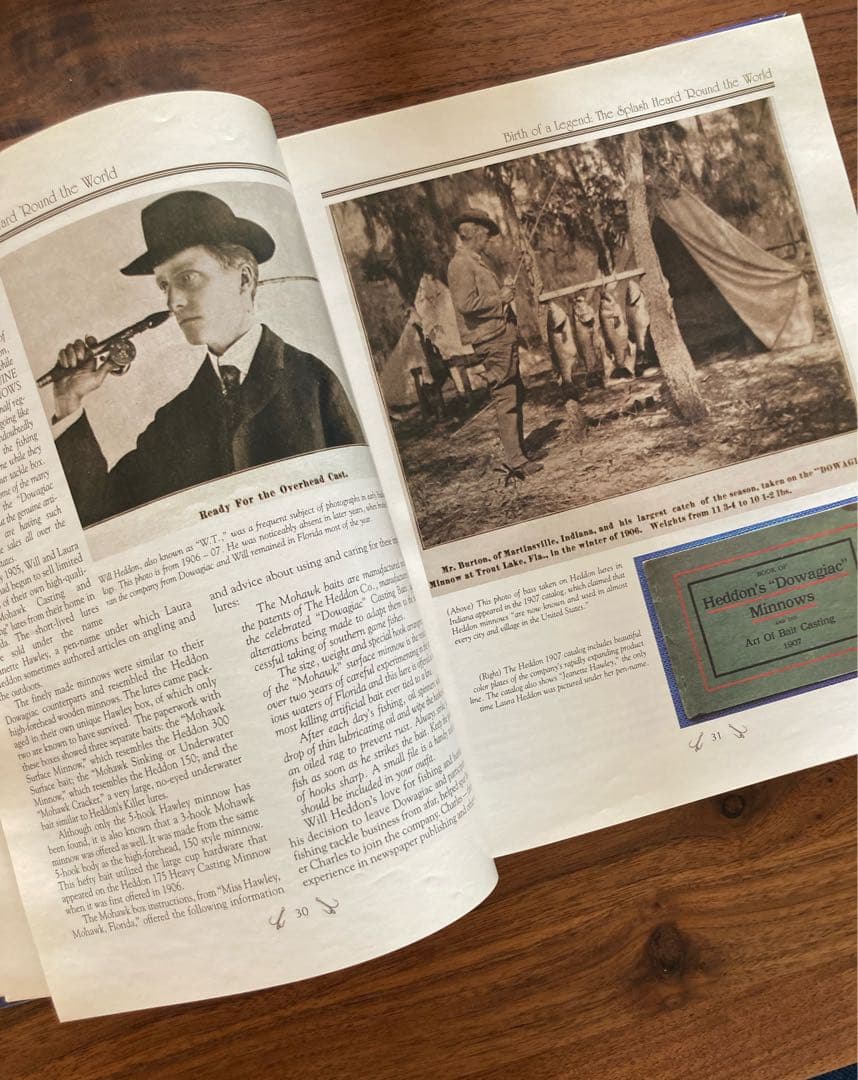 The Heddon Legacy ヘドンレガシー　絶版　洋書　バスフィッシング