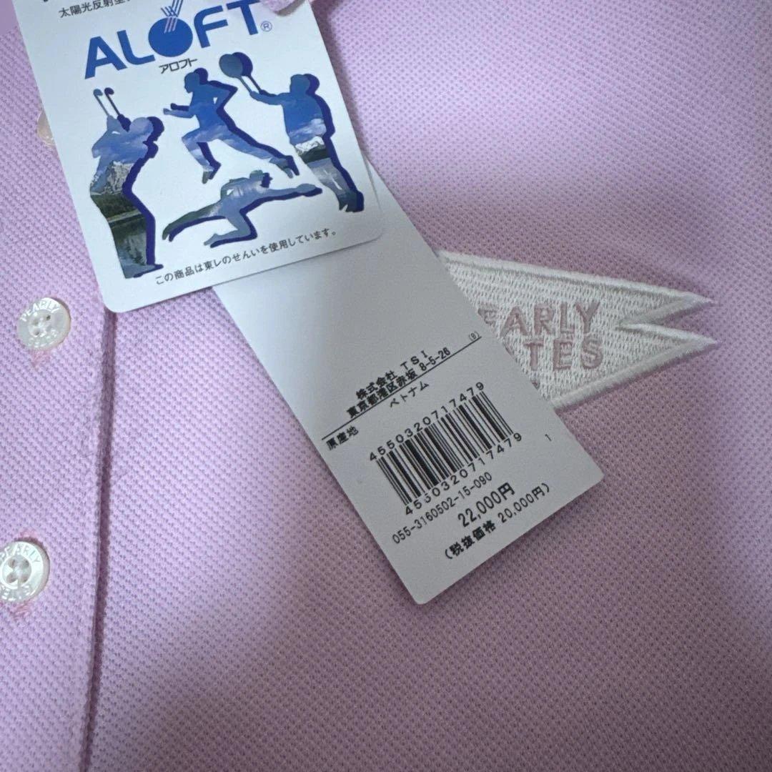 ALOFT レディースゴルフシャツ L ピンク
