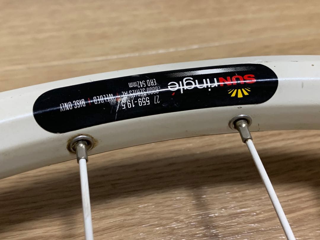 26インチMTBフロントホイール中古